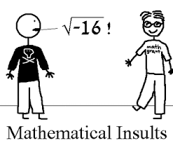 Mathematical Insults
