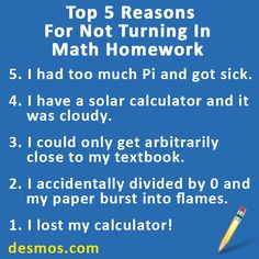 Maths homework